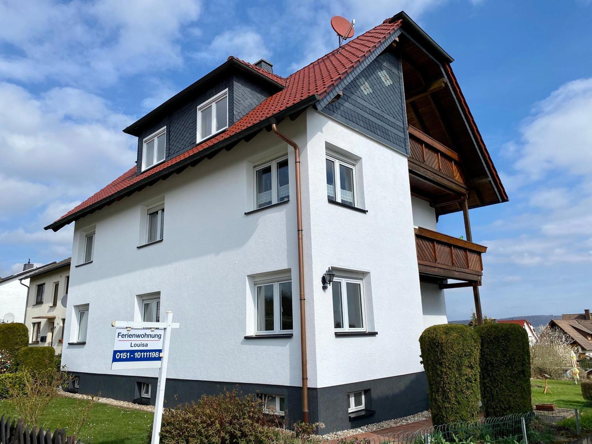 Ferienwohnung Louisa Waldeck  Ngoại thất bức ảnh